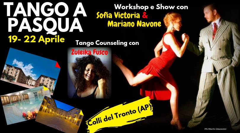 Tango e Tango-counseling con Zuleika Fusco, Mariano Navone, Sofia Victoria